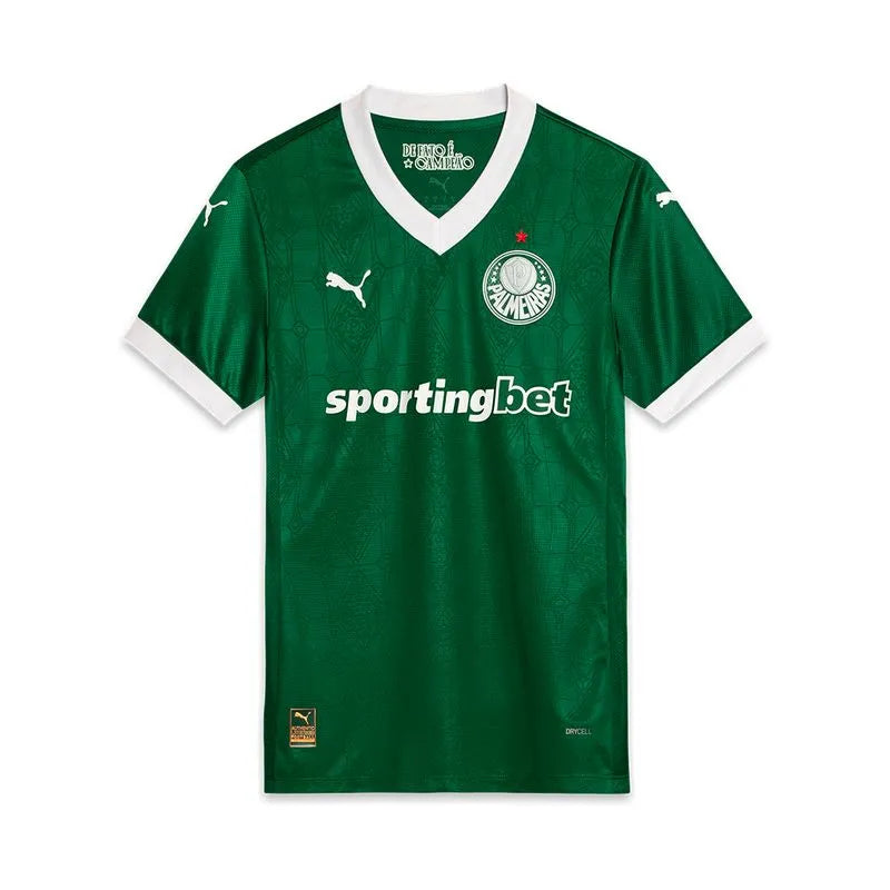 Camisa Palmeiras Puma I 25/26 Torcedor Infantil
