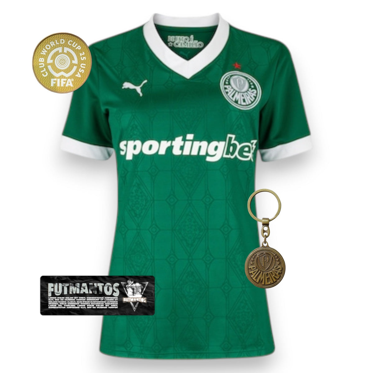 Camisa Palmeiras 25/26 - Feminina Puma | Super Mundial
